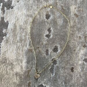 ANA LUISA gold necklace heart